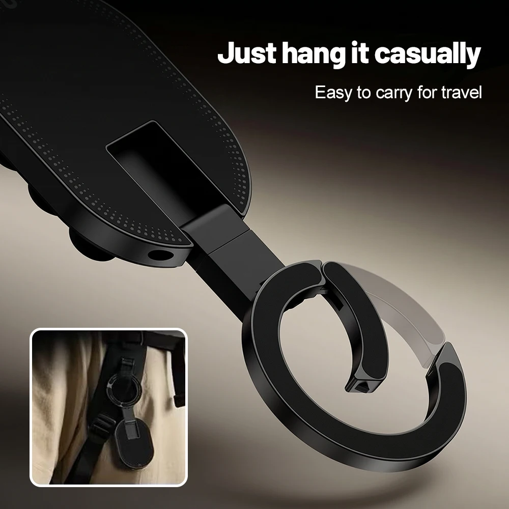 360° Rotation 3‑In‑1 Suction Cup Magnetic Phone Holder Multi‑Angle Adjustable Foldable Magnet Phone Stand Desktop Bracket New view 4