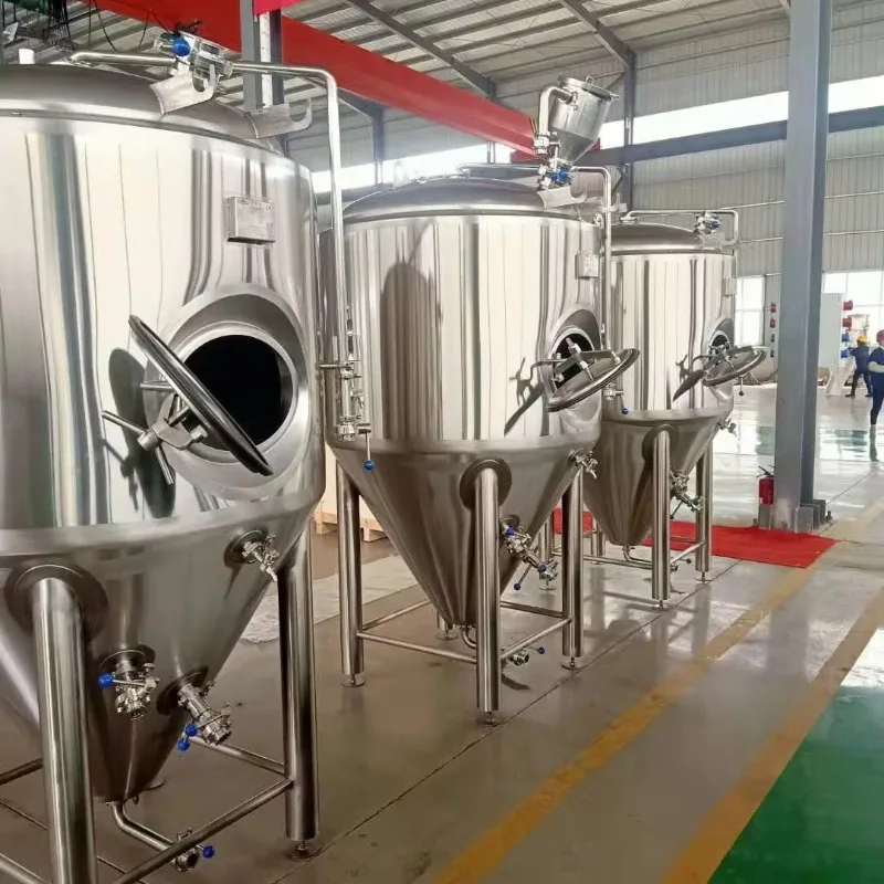 1000L Stainless Steel Beer Fermenter Tanks Industrial Fermentation Equipment System for Sale