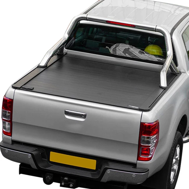 

Tonneau Covers for Mitsubishi Triton L200 Pickup Trucks 4x4 Roll bar Roller Lid for Toyota Hilux 2021