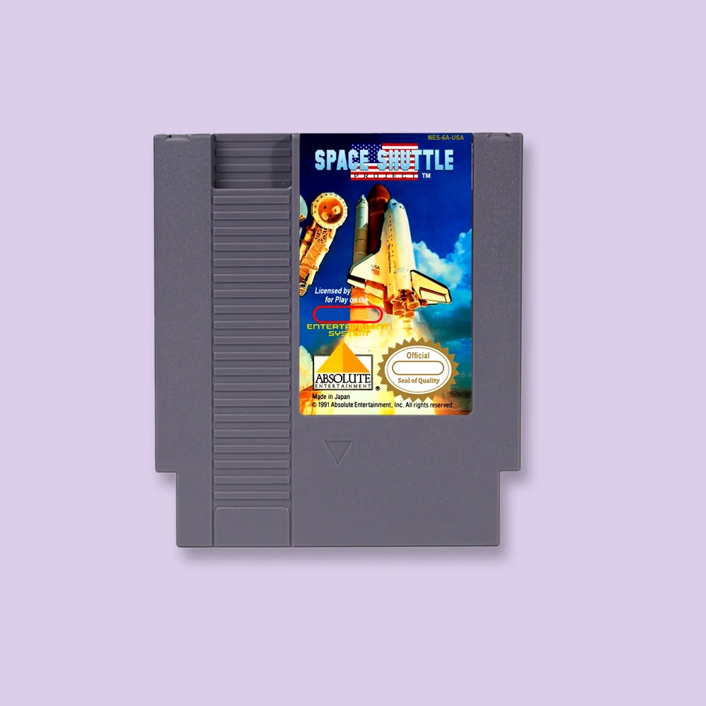 Space Shuttle Project Game Cartridge Action Game For NES 8Bit 72PIN Consoles Game Card
