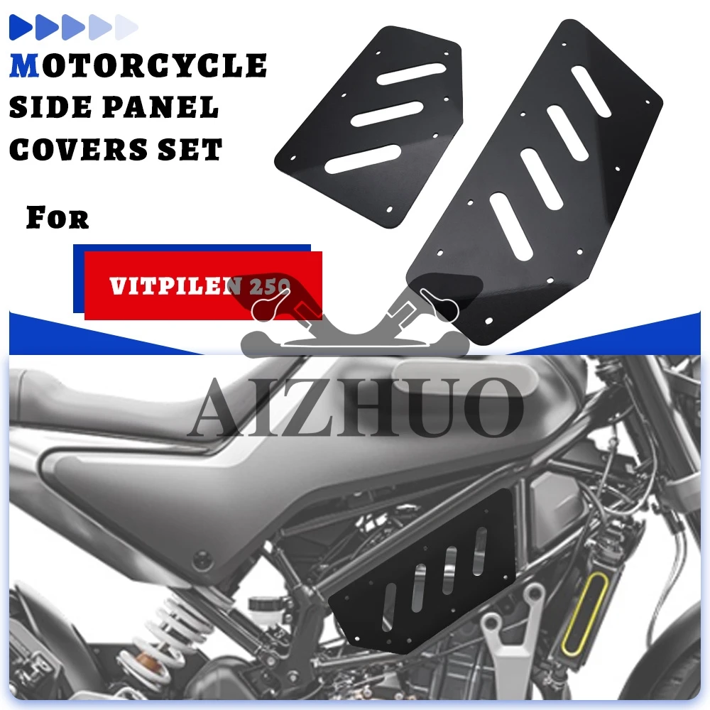 

For Husqvarna Vitpilen 250 Svartpilen 250 Vitpilen 401 Svartpilen 401 2020-2023 2024 Side Frame Covers Set Moto Accessories