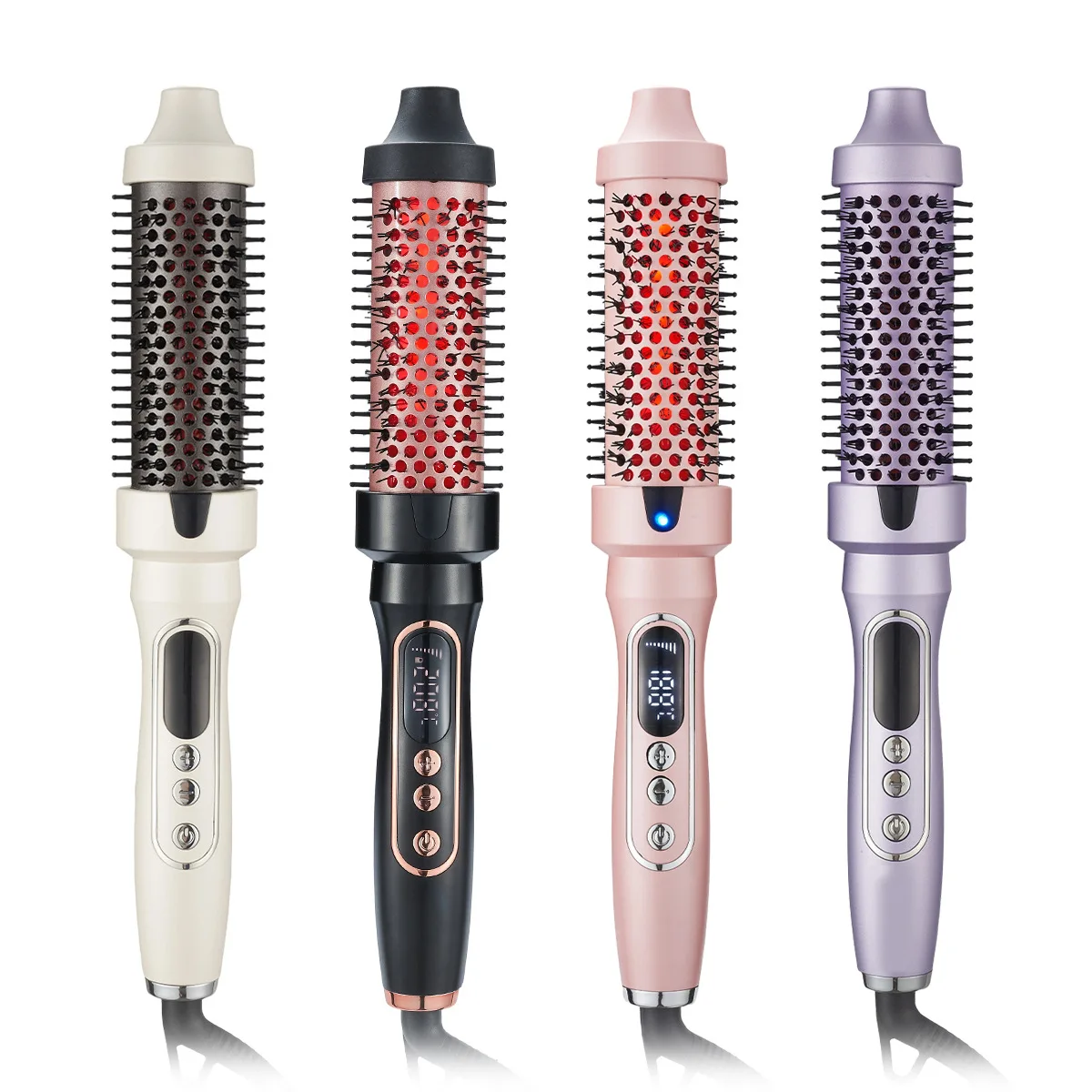 2026 Infrared curling comb, straightening comb, curling device, fluffy comb, household electric curling iron