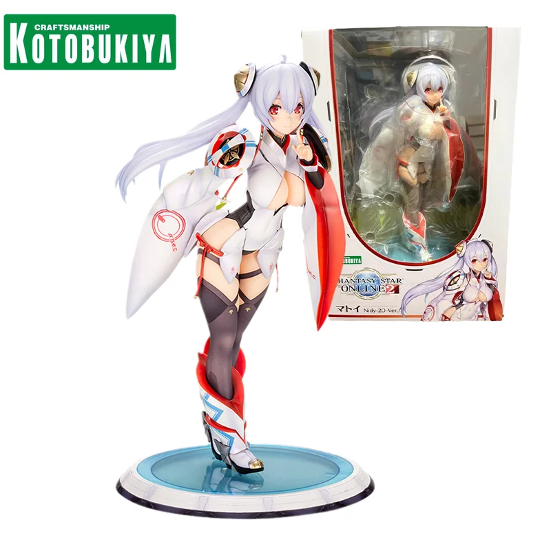 KOTOBUKIYA Game Anime Figure Phantasy Star Series Online2 Matoi Nidy-2Dver Action Figure Toys for Kids Gift Original Model