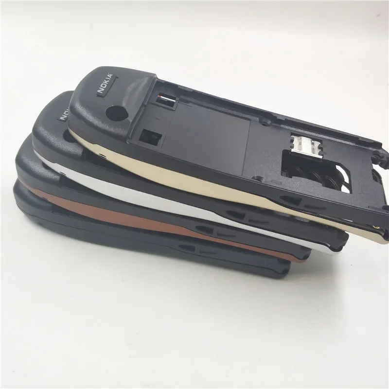 For Nokia 6310 Cover Case Housing 6310i Battery Door Middle Frame Front Bezel Replace Part (No Phone Keyboard Keypad)