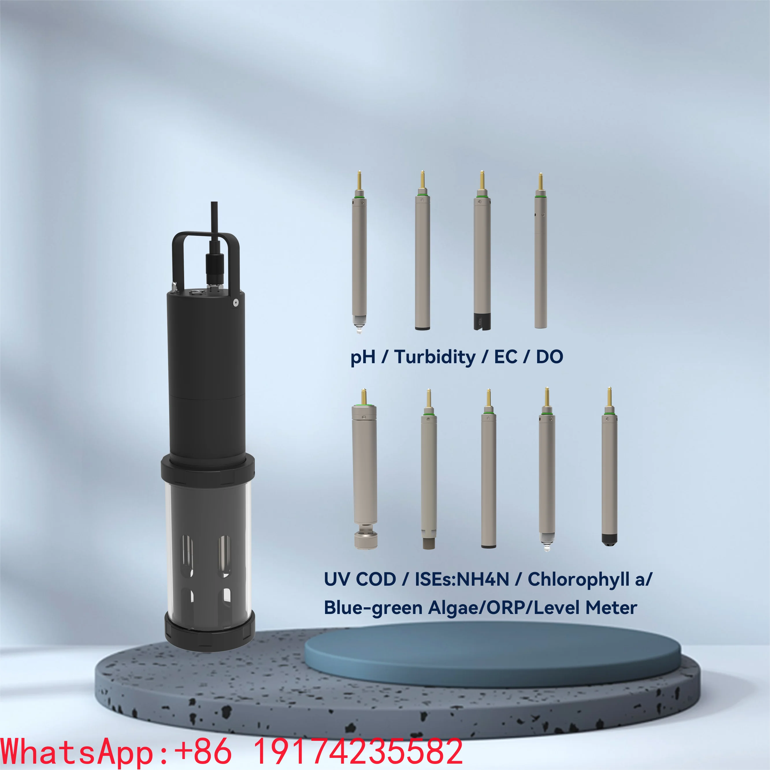 Online Water Quality Monitoring Multi Parameter Sensor All In One Digital RS485 For COD TOC TN TP Turbidity Monitoring