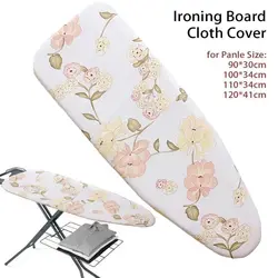 Durable Ironing Board Cloth New Heavy Heat Resistant Thickened Ironing Board Cover Pad Universal Laundry Supplies Printed Padded
