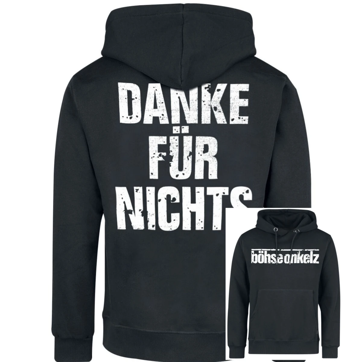 Top Böhse Onkelz BEDRUCKTER Pullover Hoodie Sweatshirt Grafikdruck Hochwertiger Luxus Unisex-Stil für Männer und Frauen – Detail 6