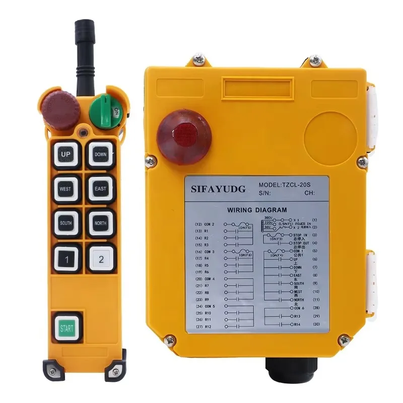 

F24-8D Factory Price Electric Hoist Lifting Handing Winch Forklift Overhead Crane Radio Industrial Wireless Remote Control Smart