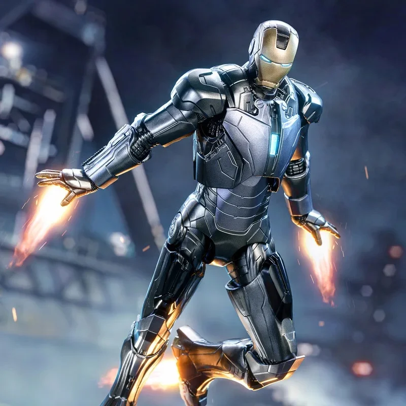 Genuine Licensed Zd Toys Iron Man Mk13 Articulated Action Figure, Collectible Desktop Ornament Model Toy, Nice Gift For Fans