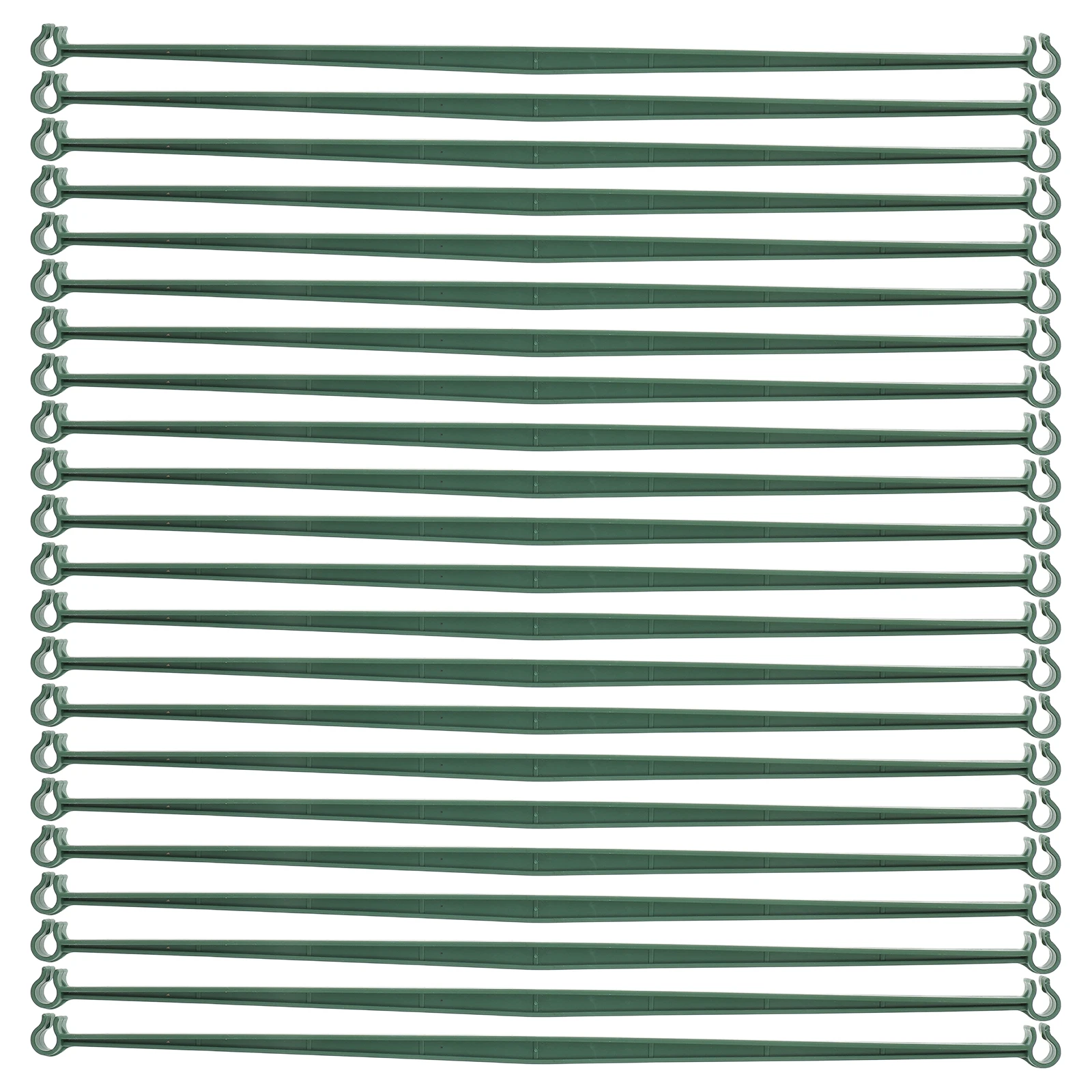 20pcs Garden Plant Support System Plastic Pole Connector for 11mm Rods Lightweight Weatherresistant Versatile