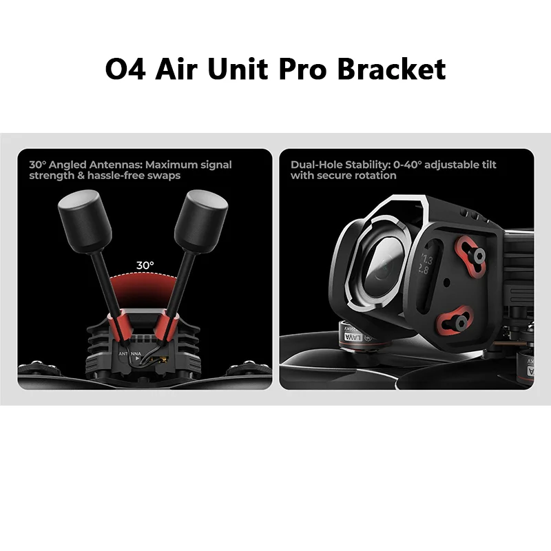 BETAFPV Pavo20 O3/O4 Pro إطار Whoop بدون فرش / قناة Whoop / دعامة O3 O4