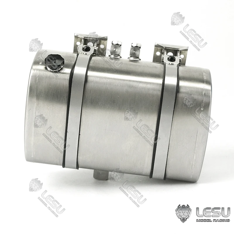 

LESU Metal Hydraulic Oil Tank 90Mm for 1/14 Car Accessories RC Tamiyay Tractor Truck Dumper Th16722-Smt3