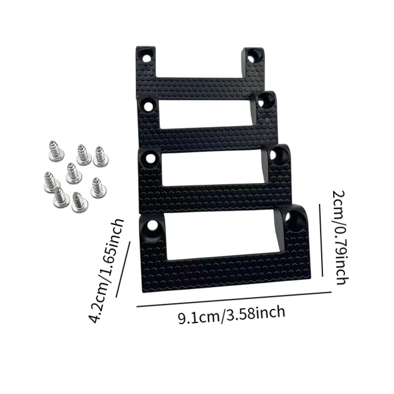 4x Tape Measure Holder Tool Hanger Organizer with Screw Garage Storage Rack Tool