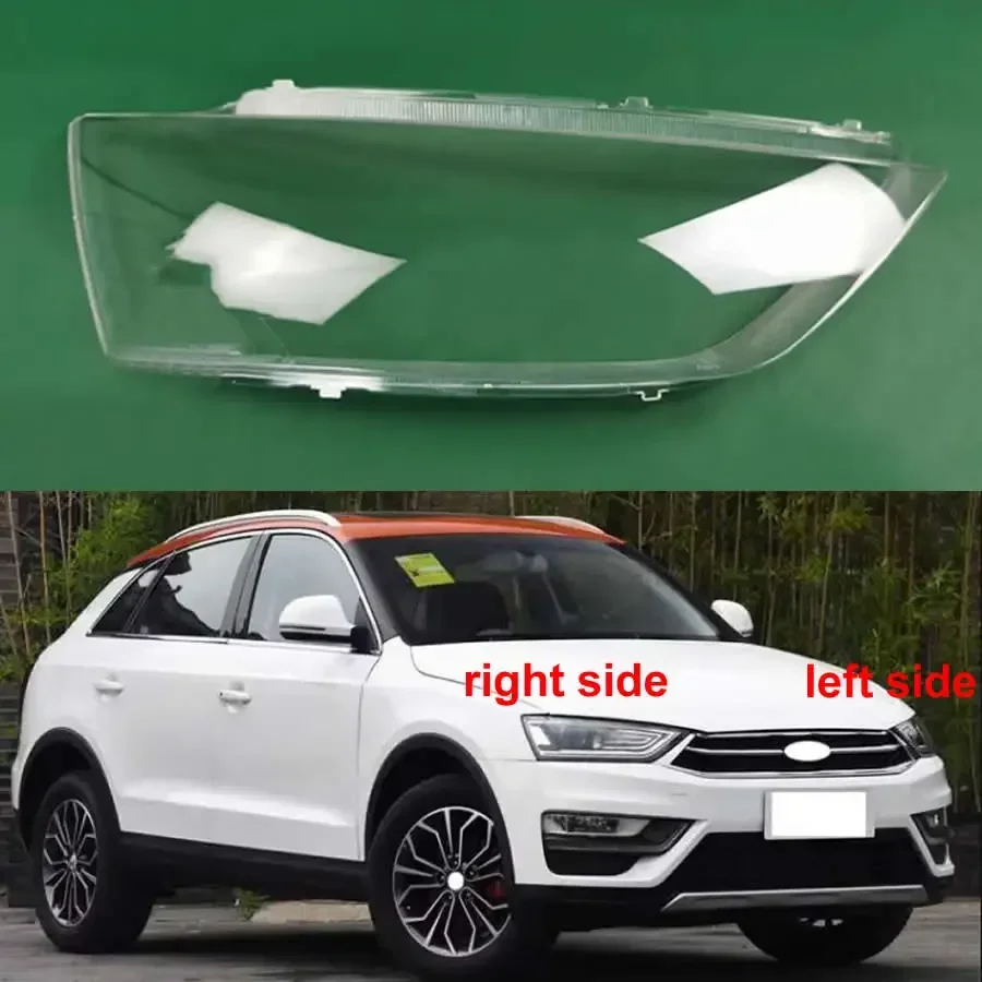 

For Zotye Damy SR7 2016 2017 2018 Car Accessories Headlight Lens Cover Headlamp Shell Transparent Lampshade Plexiglass