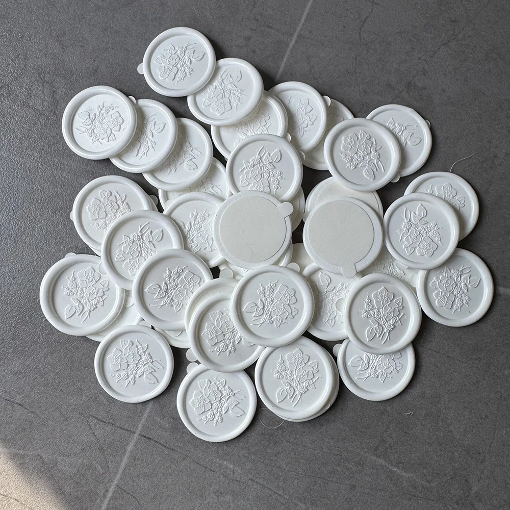 15pcs Finished wax seals self-adhesive,litter flower and Artisaire patterns, for invitation cards,envelope and gifts