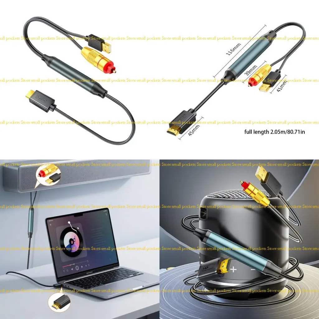 

R1WD Длинный оптоволоконный кабель RCA HDTV из ПВХ и металла длиной 1,5 м с позолоченными интерфейсами для надежной работы