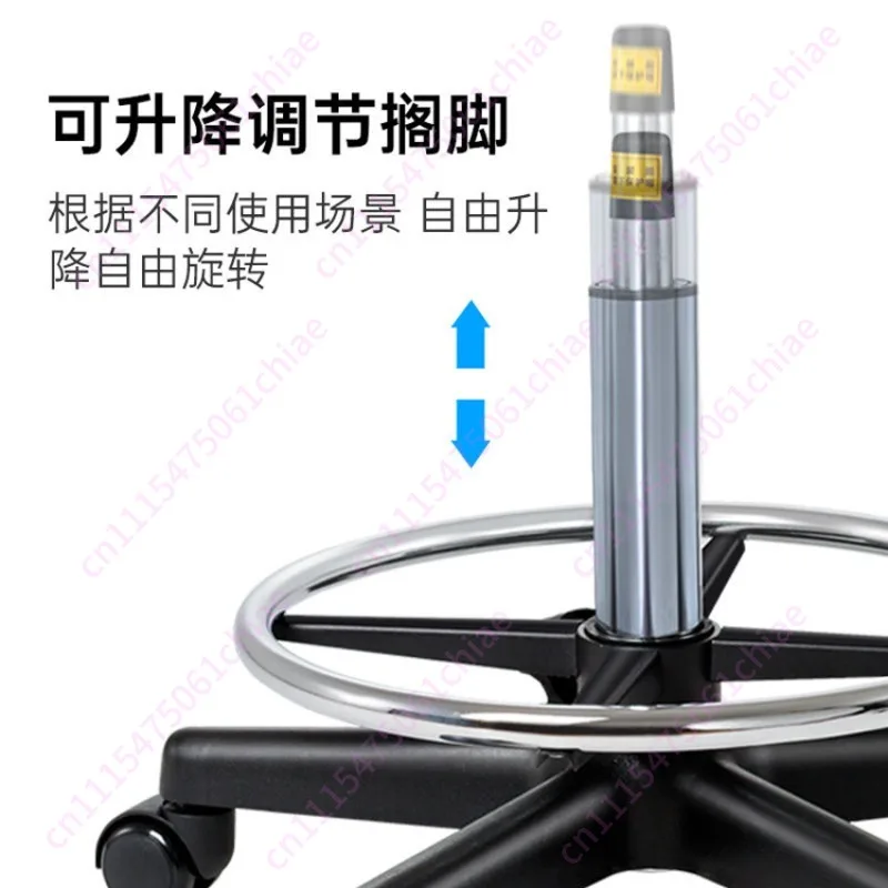 Adjustable Lifting Round Stool Explosion-proof for Manicure Hairdressing Beauty Massage Front Desk