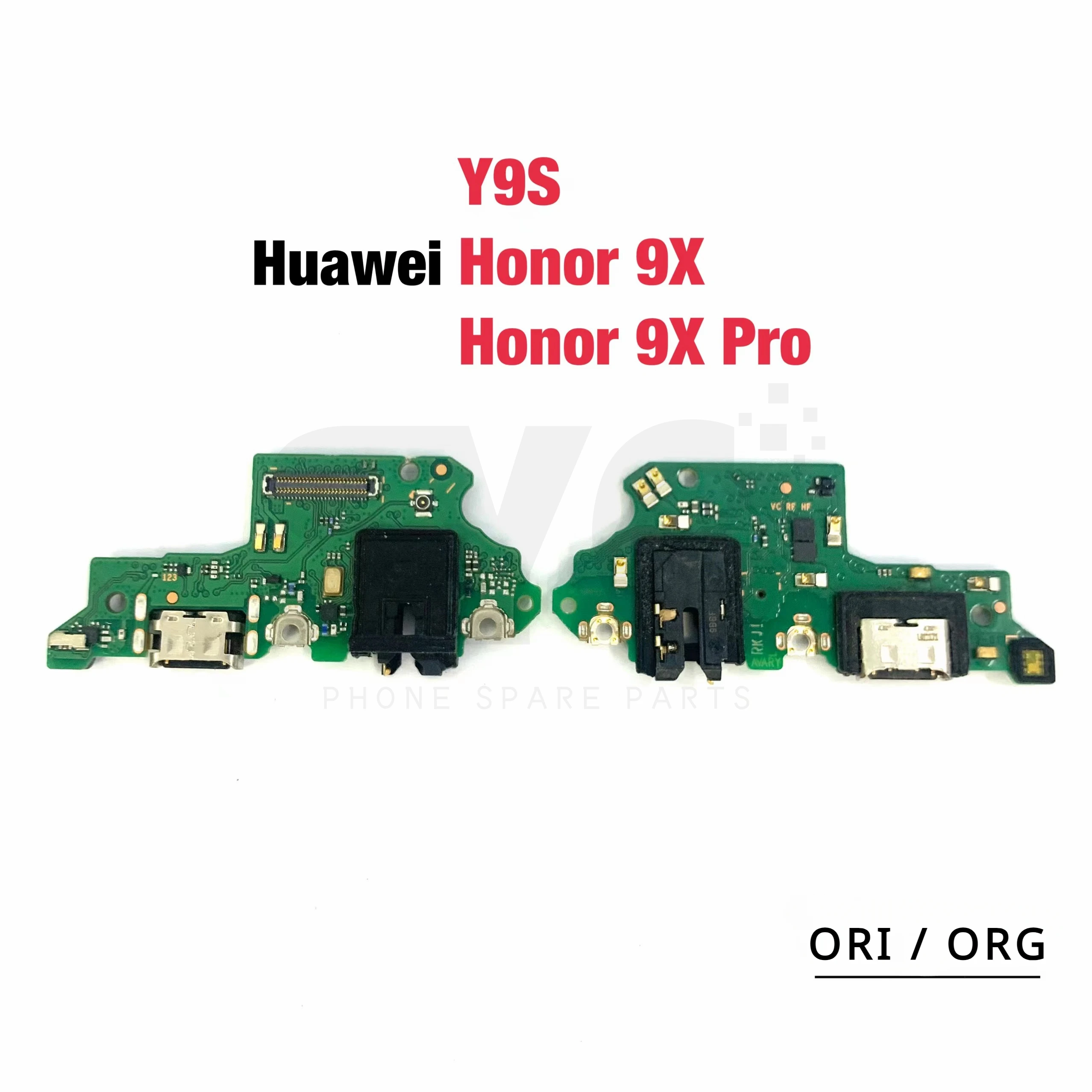 ORI ORG Dock Connector USB Charger Charging Port Board Flex Cable For Huawei Y9 Prime Y9 2019 Y9S Honor 9X Pro