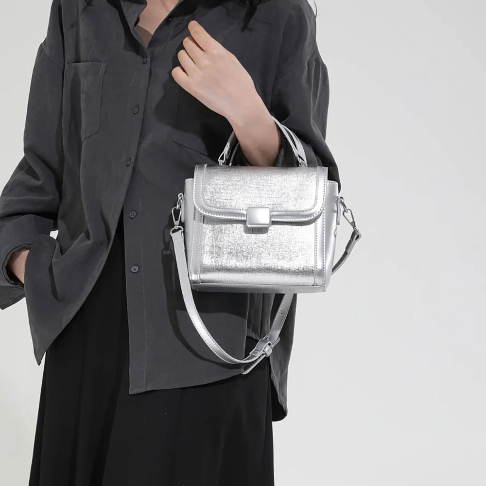 

Luxury Purple Handbags Classic Women 2026 New Designer Crossbody Bag High Quality Solid Pu Leather Small Shoulder Bags