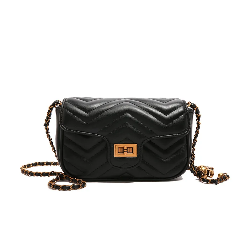 

2025 Embroidered Square Shoulder Bag, Women's Chain Strap Crossbody Purse, Day to Night Tote, Casual Sling Bag, Minimalist