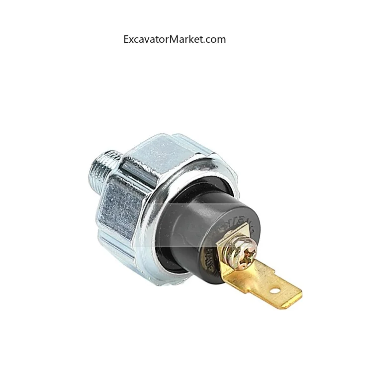 Excavator single line oil pressure sensor switch suitable for Kobelco SK Doosan Daewoo Hyundai  engines excavator Accessories