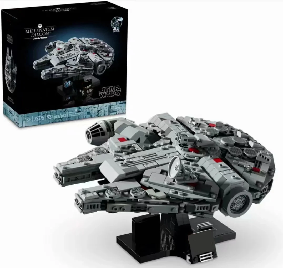 2024 Hot Star Wars Millennium Building Block Compatible WITH 75375 Falcon spaceship Brick Toys for Child Christmas Birthday Gift