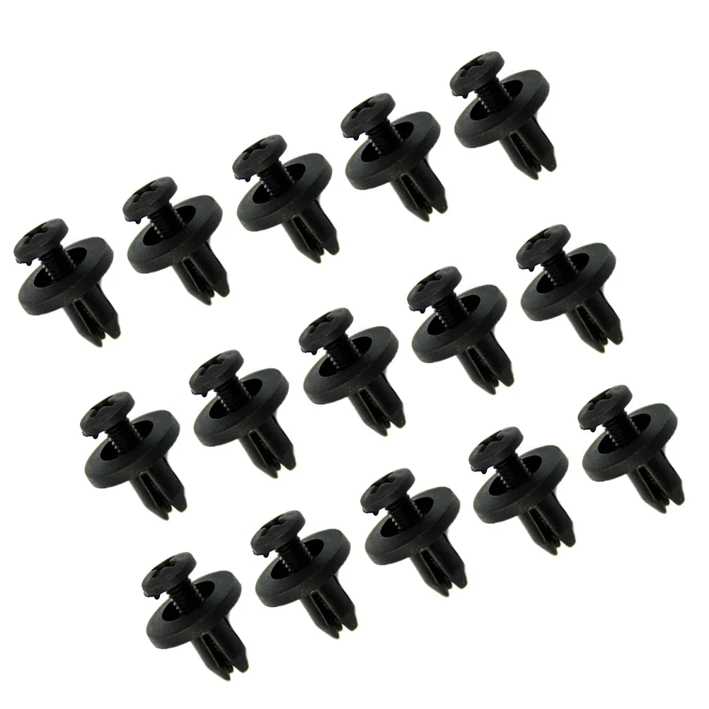 

50Pcs Car Push Retainer Durable ABS Clip for Bumper Door Panel Trim Fuel Tank Radiator Grill Headlamp Push Retainer