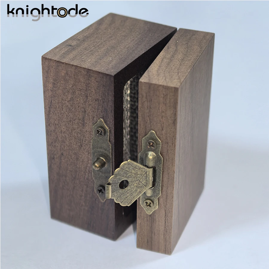 Деревянная коробка для колец, футляр для хранения ювелирных изделий натурального цвета для помолвки, свадьбы, вечеринки