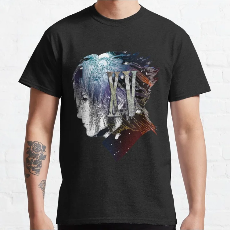 

N 0 C T I S Final Fantasy video game Gift t shirt for man Large size Tops S-6XL 100% cotton printed Clothes