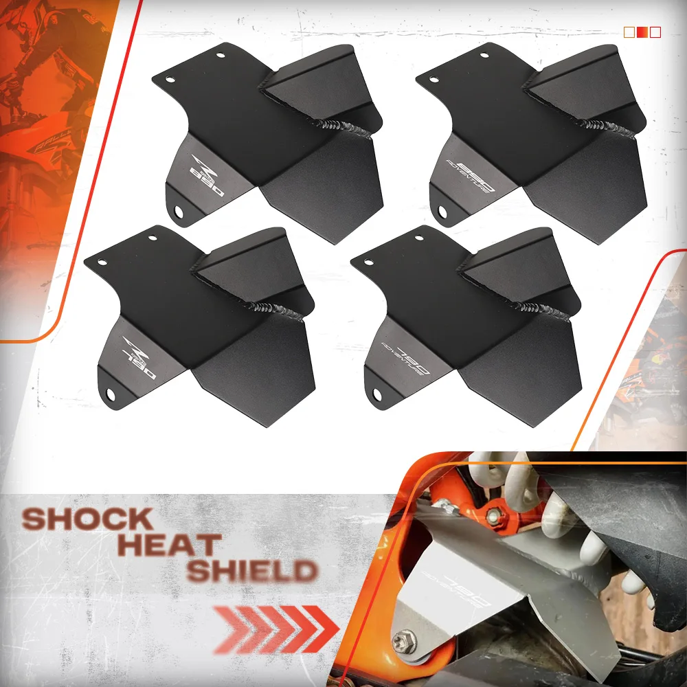 2024 2023 Motorcycle Parts For 790 Adventure R 790 ADV S/R 790ADV 890ADVENTURE Rear Shock Heat Shield Exhaust Pipe Protection
