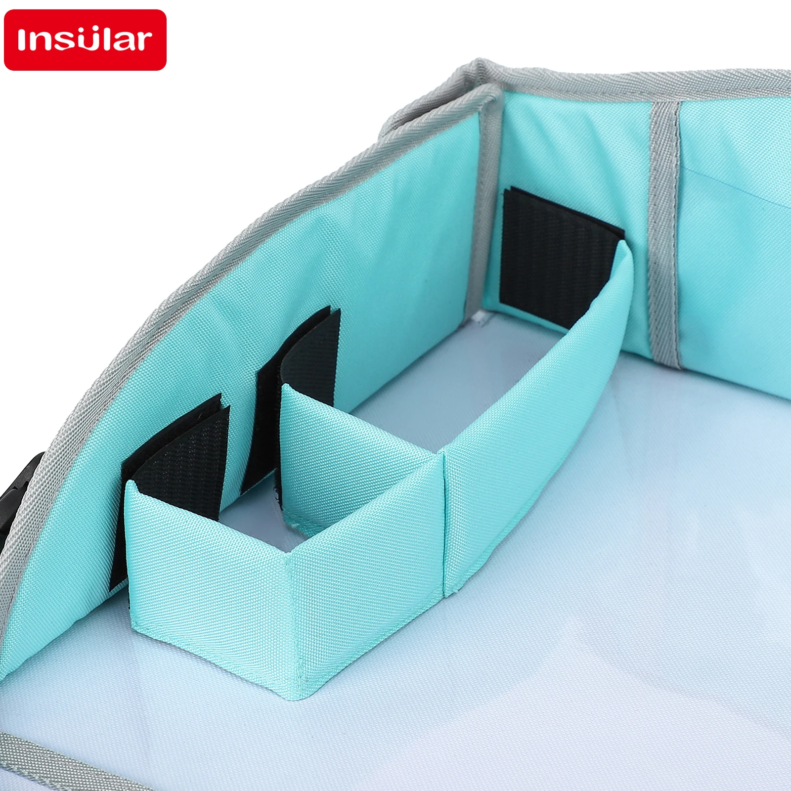 Insular criança prancheta crianças bandeja de viagem para assento de carro portátil prancheta cópia quadro branco limpar 4-6y