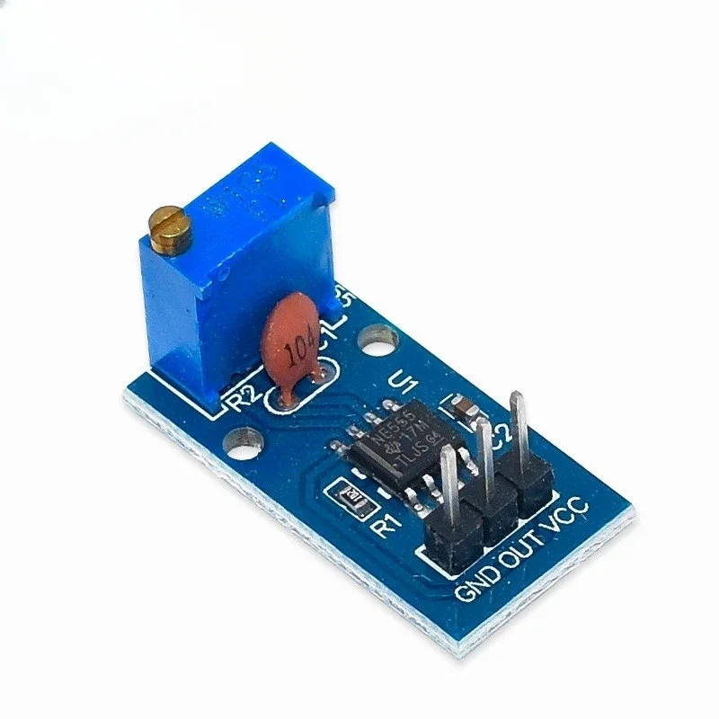 50pcs NE555 adjustable frequency pulse generator module For arduino Smart Car