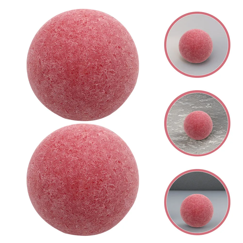 

4Pcs Red Matte Foosball Table Soccer Balls 36Mm Frosted Texture Enhanced Grip Tabletop Replacement for Home School Entertainment