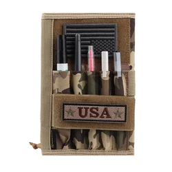 New Product Outdoor Tactical Memo Cover War Notebook Diary Book Cover Camping Equipment