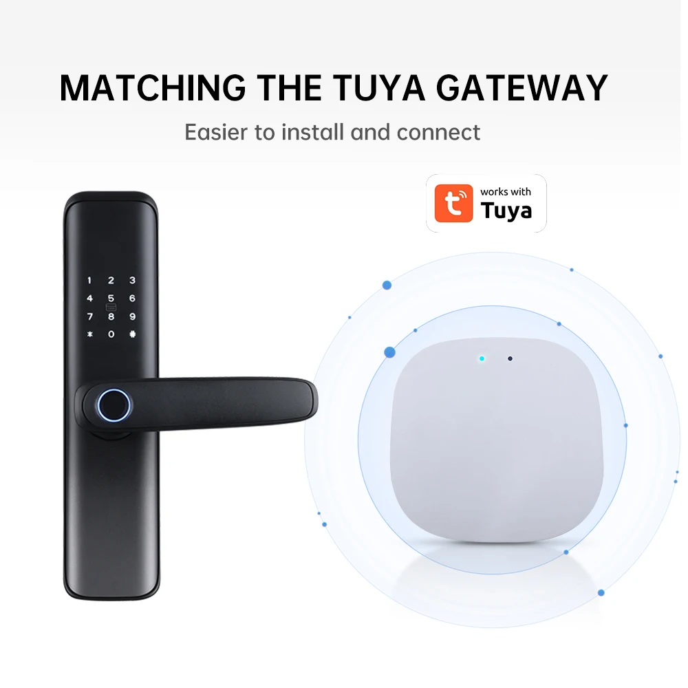 Smart Life APP Bluetooth Gateway Hub Tuya Smart SIG Mesh WiFi Remote Control Work with Alexa Google Home