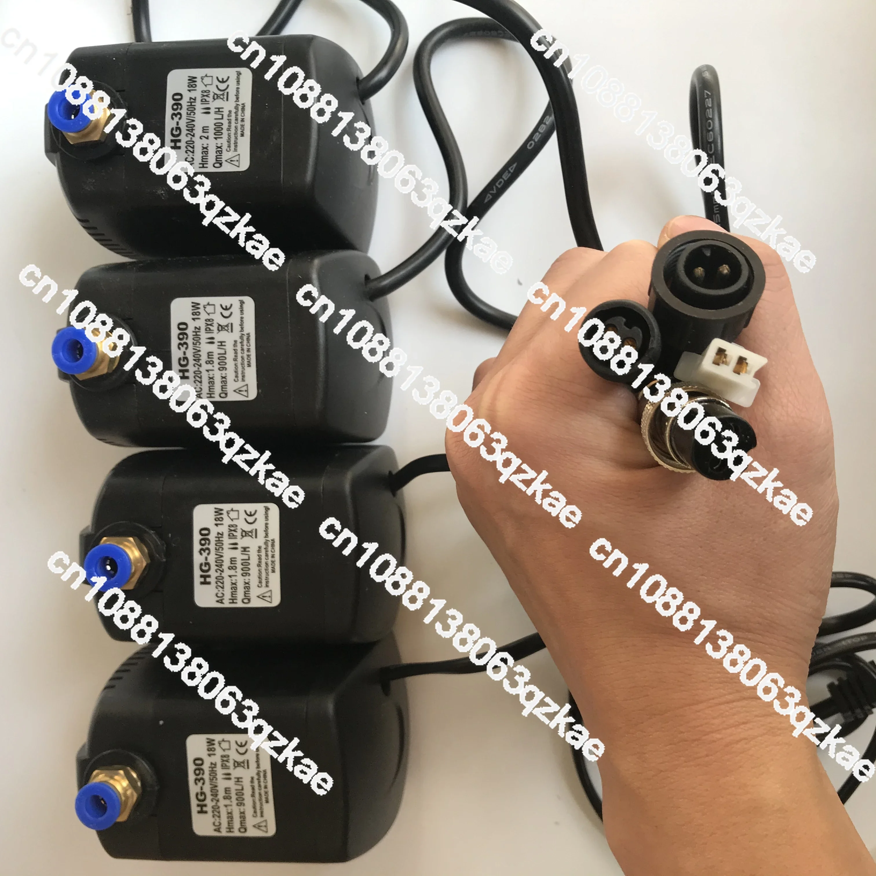 Industrial spray fan water pump HG-390 BK-1800 atomization cooling MISTFAN low protection submersible pump