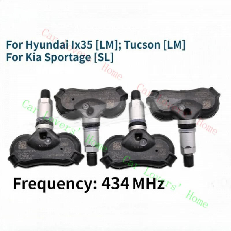 A+ A+ 4 pcs 52933-2S410 TPMS 434MHz Tire Pressure Monitor for Hyundai Kia