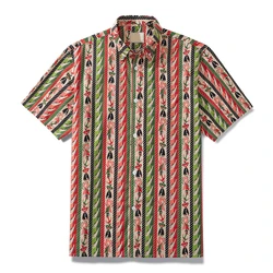 Mens Designer Clothes Stripe Printed Shirts Oversized Summer 2024 Travel Hawaii Beach Hawaiian Harajuku Floral Camisa Masculino