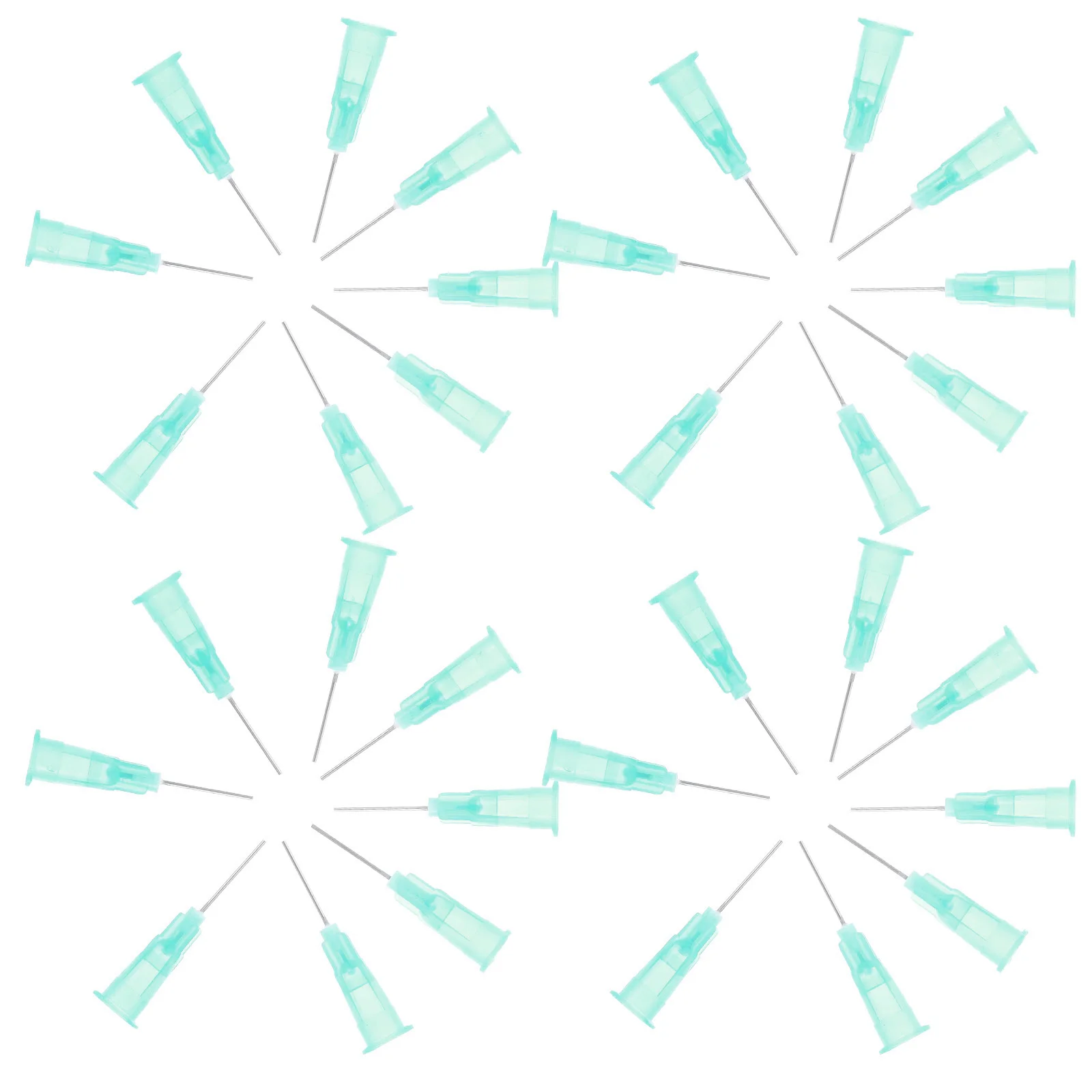 

100Pcs Glue Needle Tip Dispensing Applicator Portable Reusable Industrial Dispenser High Frequency Efficiency Blunt Tip Needle