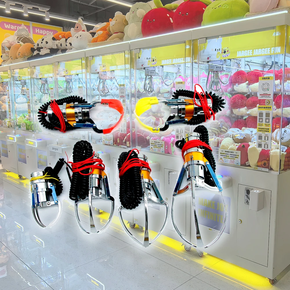 Claw With Coil Spring Candy Finger Catcher Clip For Crane Vending Machine Arcade Game Crazy Prize Mini Doll House Accessories