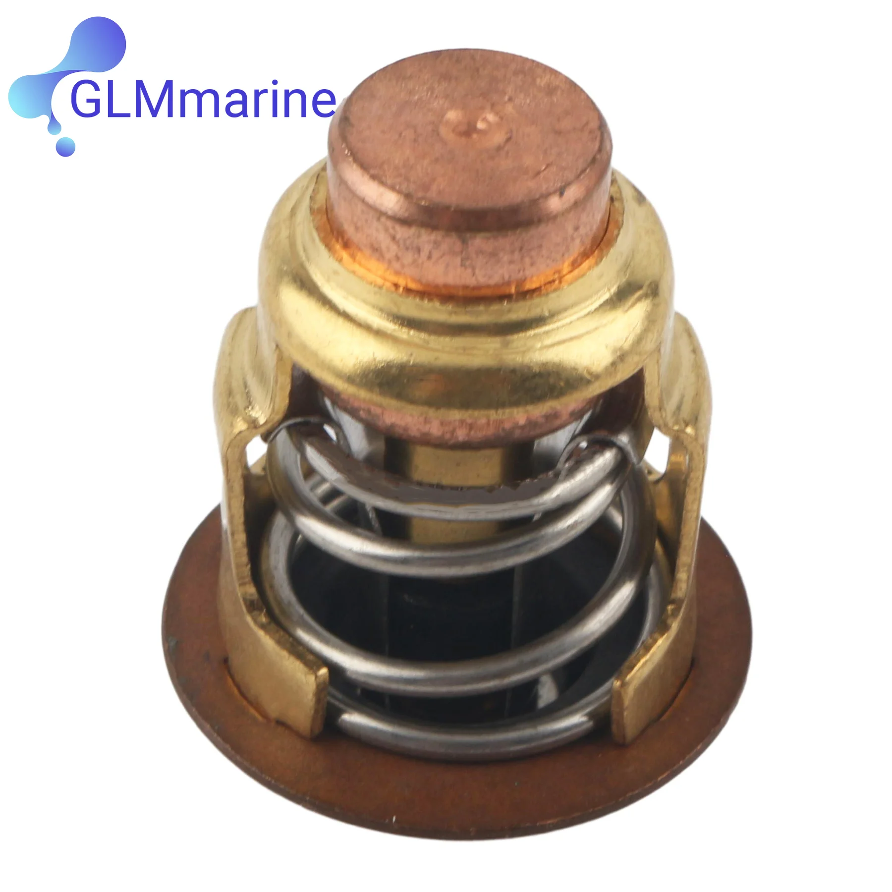 69M-12411-00 Fits For Yamaha  50℃ 122 °F Thermostat Kit 2 2.5 HP F2.5MSHB  F2.5MSHC Marine Outboard Engines Replace 69M-12411-01