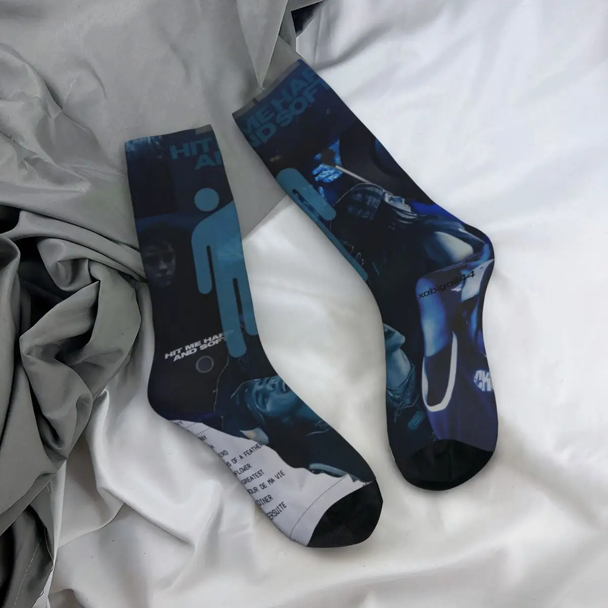 جميع المواسم طاقم جوارب ضربني الصلب والناعم ألبوم الموسيقى الجوارب مضحك الجوارب الطويلة اكسسوارات للرجال النساء هدايا عيد الميلاد #1