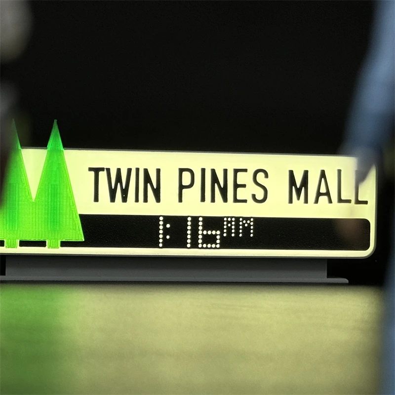 Classic 17CM Back to the Future The Sign of the Parking TWIN PINES