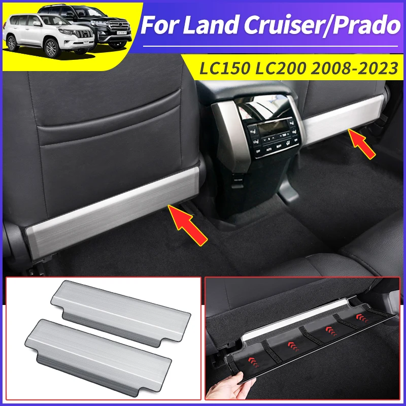 

For 2008-2021 Toyota Land Cruiser 200 LC200 J200 Prado 150 LC150 Interior Decoration Seat Protection upgraded Accessories Tuning