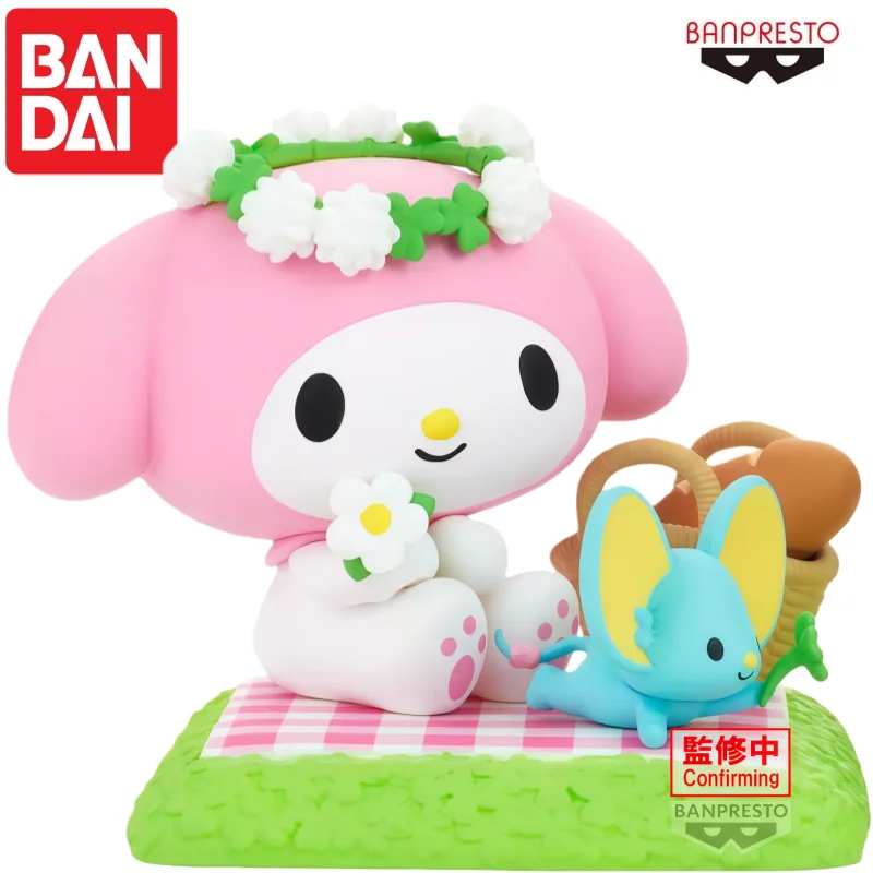 

In Stock Bandai Original Banpresto Sanrio My Melody Action Figure Model Doll Brand New Boxed Anime Characters Garage Model