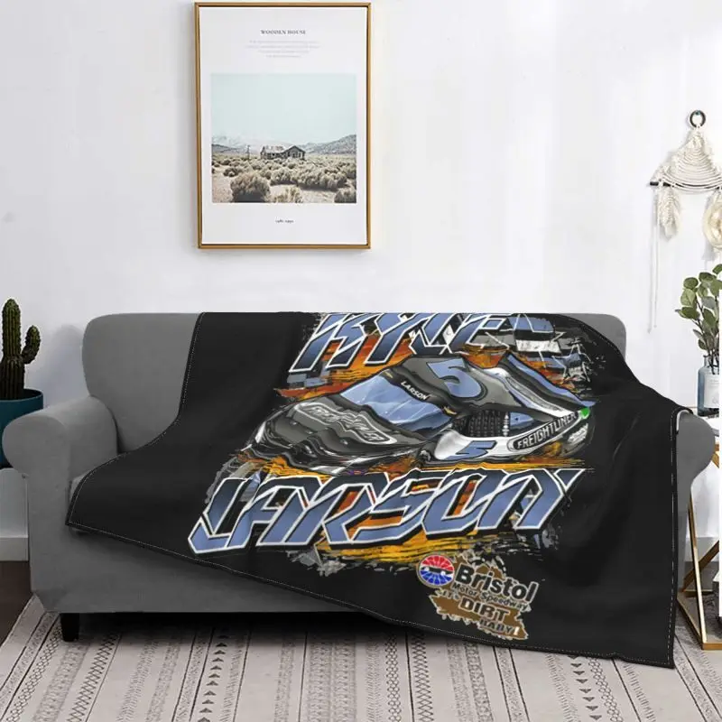 Kyle Larson Hendrick Motorsports Team Collection Blanket Casual Textile Super Warm Sofa Dedicated Home Decotation