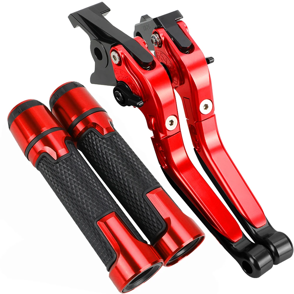 

FOR HONDA CBR650R CBR 650R CBR650 R 2018 2019 Motorcycle Accessories Extendable Brake Clutch Levers Handlebar Hand Grips ends