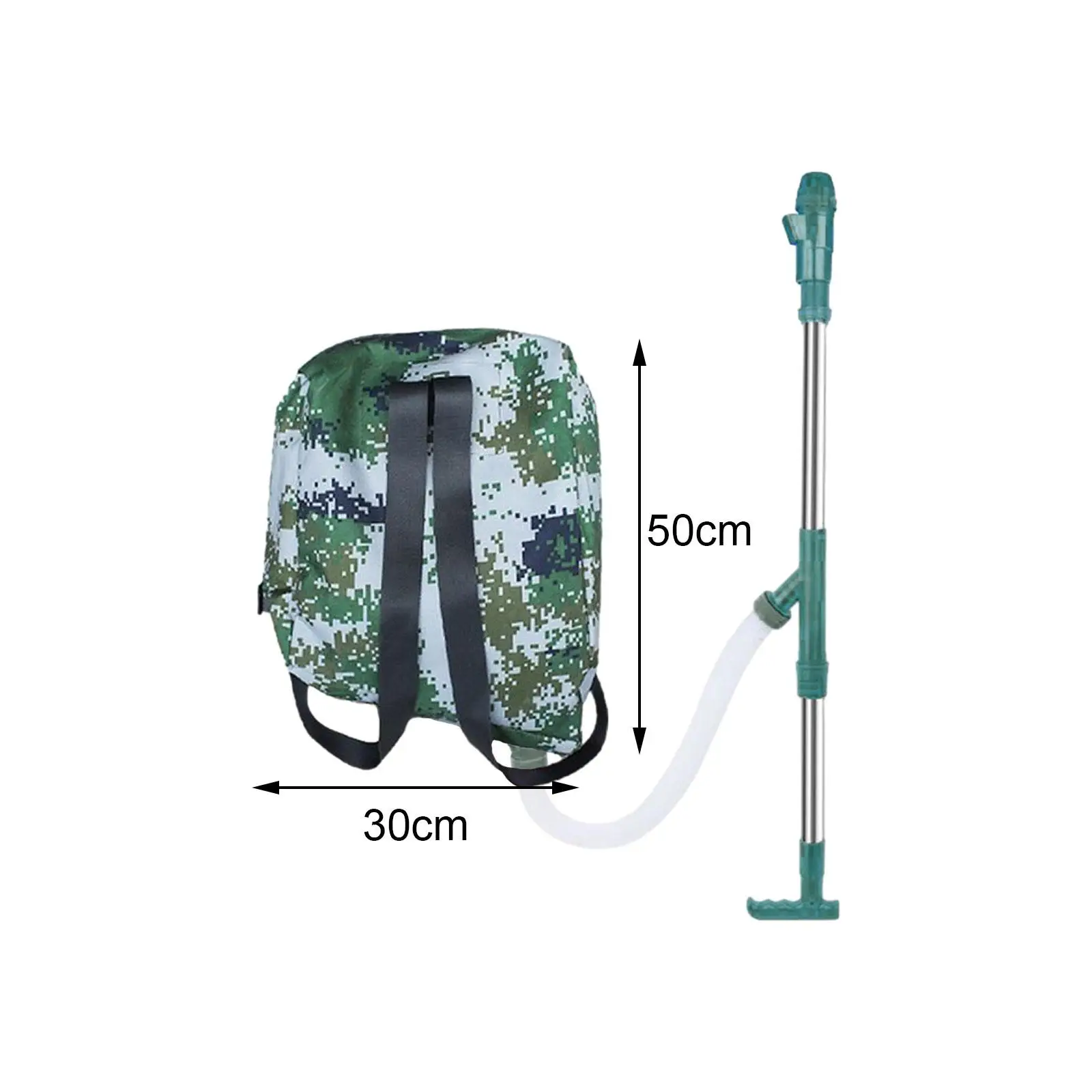 Manual Fertilizer Sprayer Knapsack Adjustable Shoulder Strap Cloth Agricultural