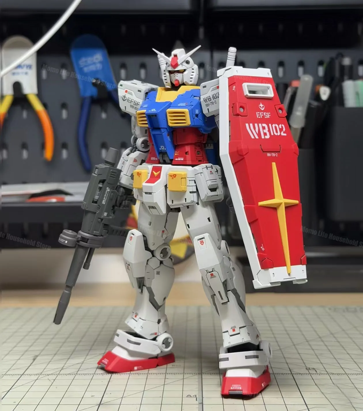 FATCAT MG 1/100 Rx-78-2 مقياس خاص Rg 1/144 2.0 نسخة موسعة تجميع نموذج أطقم البلاستيك هيكل عظمي روبوت لعبة مجسمة بلاستيكية