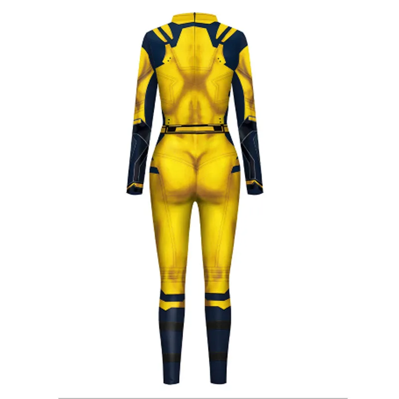 Superhero Wolverine Deadpool Cosplay Jumpsuit Wolverine Cosplay Costume Men Women Halloween Zenti James Howlett Party Bodysuit